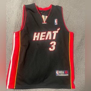Kids large Miami heat Dwayne wade jersey